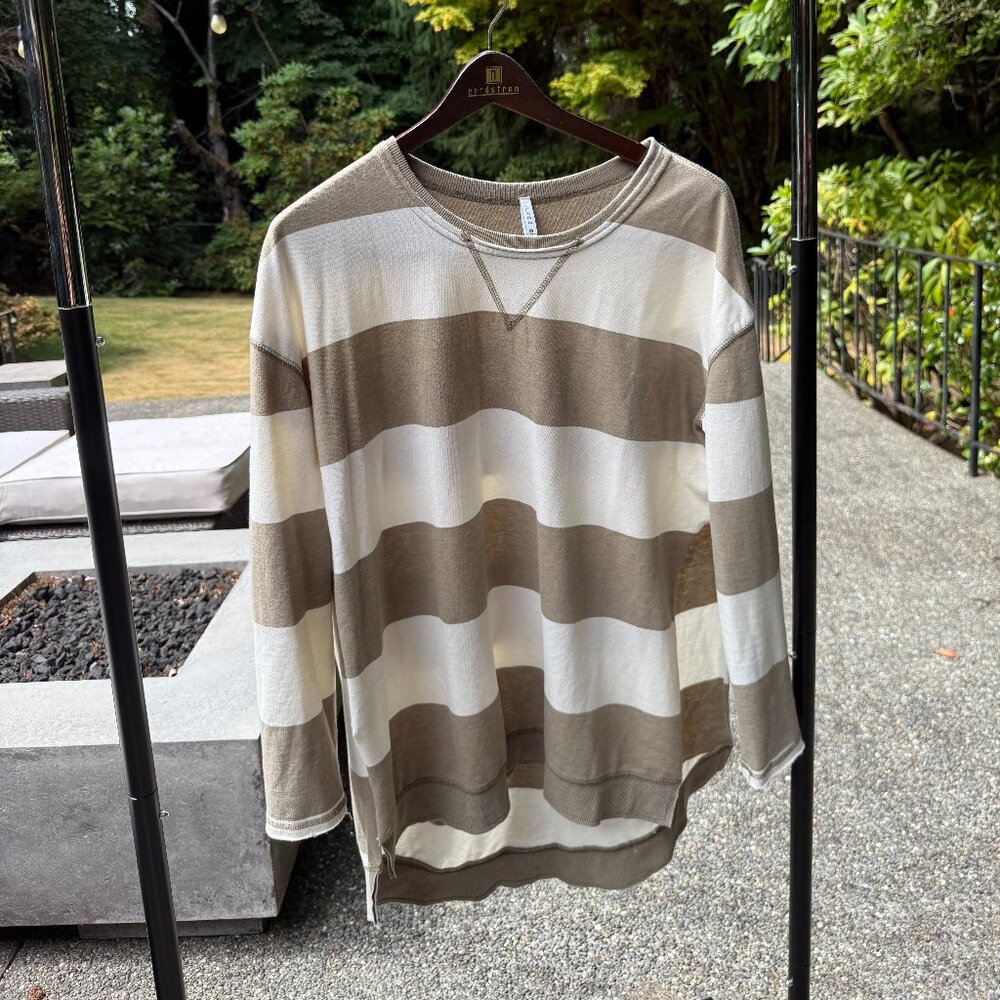 Evereve 'June' Stripe Pullover